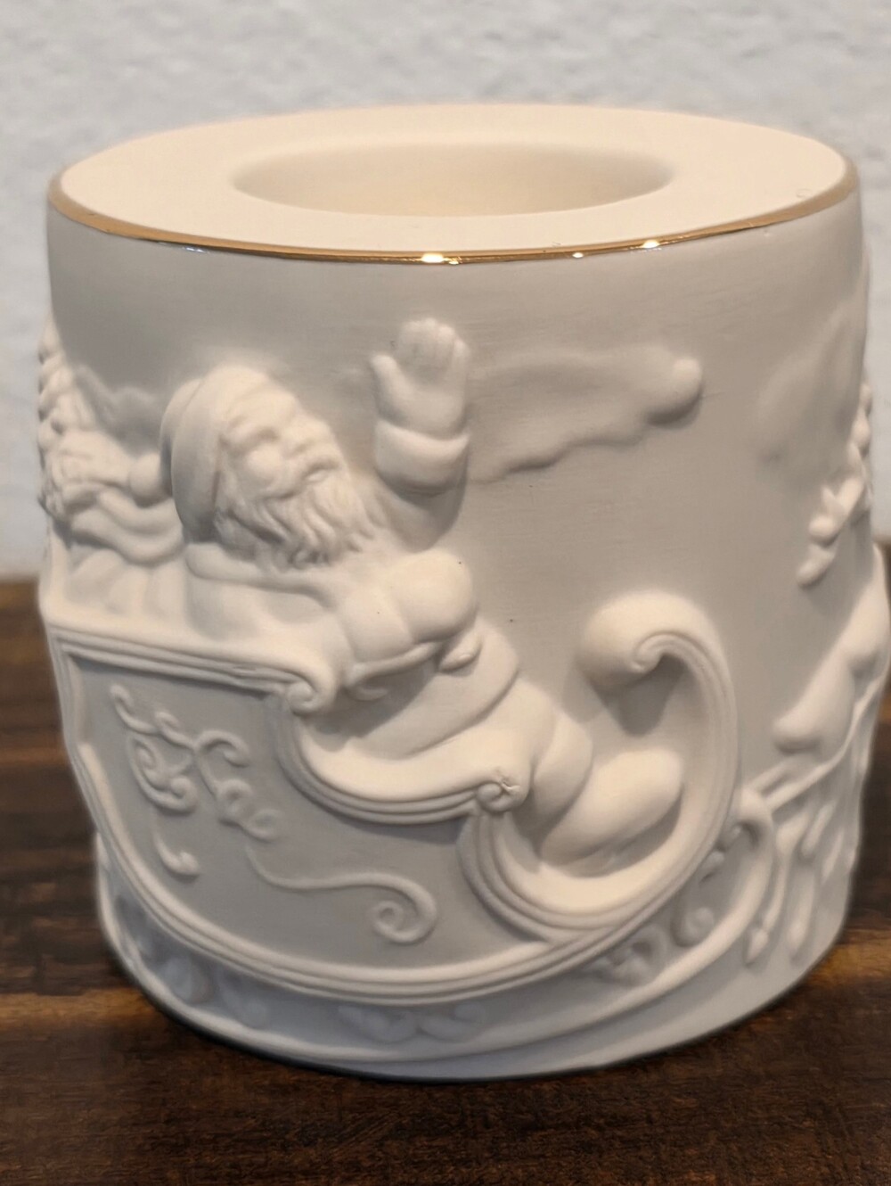 Lenox Radiant Light Santa Votive